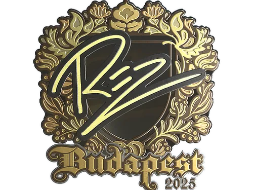 Sticker | REZ (Gold) | Budapest 2025
