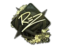 Sticker | REZ (Gold) | Rio 2022