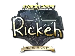 Sticker | Rickeh (Gold) | Berlin 2019