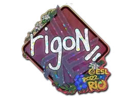 Sticker | rigoN (Glitter) | Rio 2022