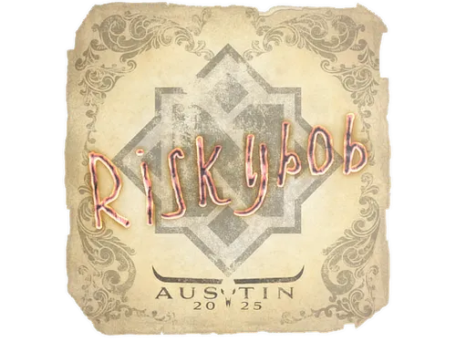 Sticker | riskyb0b | Austin 2025