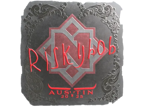 Sticker | riskyb0b (Foil) | Austin 2025