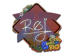 Sticker | roeJ (Glitter) | Rio 2022