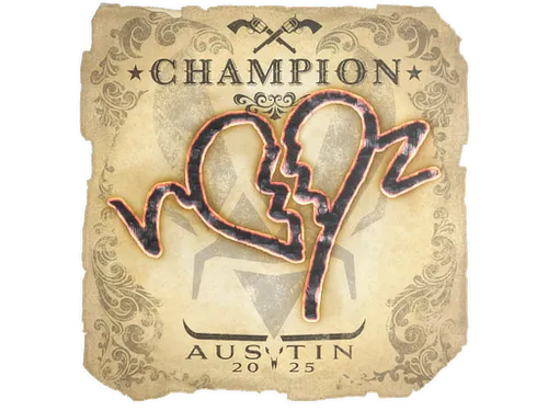 Sticker | ropz (Champion) | Austin 2025
