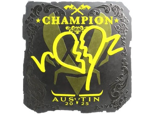 Sticker | ropz (Foil, Champion) | Austin 2025