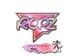 Sticker | ropz (Holo) | Antwerp 2022