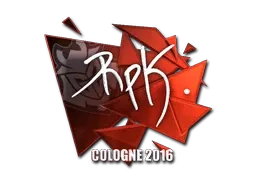 Sticker | RpK (Foil) | Cologne 2016