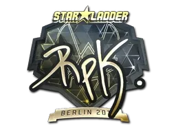 Sticker | RpK (Gold) | Berlin 2019