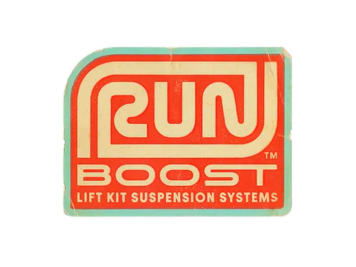 Sticker | Run Boost Lift Kits