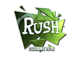 Sticker | RUSH (Foil) | Cologne 2016