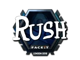 Sticker | RUSH (Foil) | London 2018