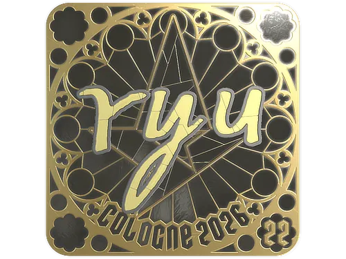 Sticker | ryu (Gold, Ranked) | Cologne 2026