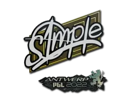 Sticker | s1mple | Antwerp 2022