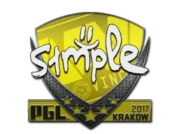 Sticker | s1mple | Krakow 2017