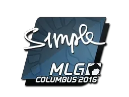 Sticker | s1mple | MLG Columbus 2016