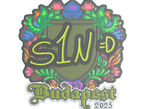 Sticker | s1n (Embroidered) | Budapest 2025
