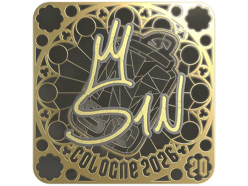 Sticker | s1n (Gold, Ranked) | Cologne 2026