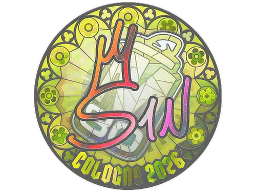 Sticker | s1n (Holo) | Cologne 2026