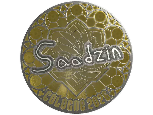 Sticker | saadzin (Foil) | Cologne 2026