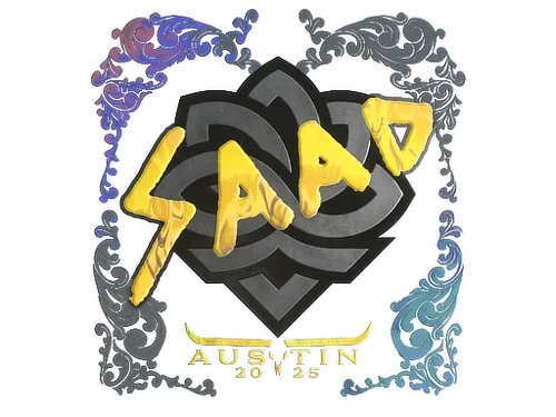Sticker | saadzin (Holo) | Austin 2025