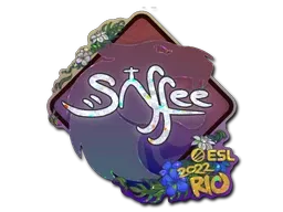 Sticker | saffee (Glitter) | Rio 2022