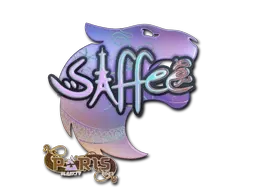 Sticker | saffee (Holo) | Paris 2023