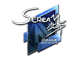 Sticker | ScreaM (Foil) | Boston 2018