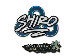 Sticker | sh1ro | Antwerp 2022