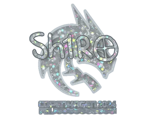 Sticker | sh1ro (Glitter) | Copenhagen 2024