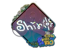 Sticker | sh1ro (Glitter) | Rio 2022