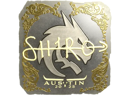 Sticker | sh1ro (Gold) | Austin 2025