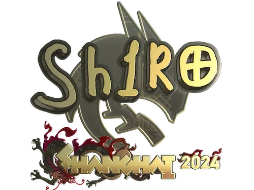 Sticker | sh1ro (Gold) | Shanghai 2024