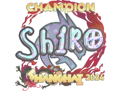 Sticker | sh1ro (Holo, Champion) | Shanghai 2024