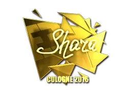 Sticker | Shara (Gold) | Cologne 2016