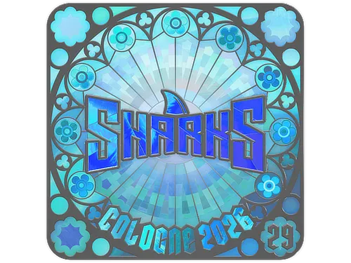Sticker | Sharks Esports (Holo, Ranked) | Cologne 2026