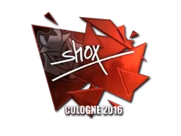 Sticker | shox (Foil) | Cologne 2016