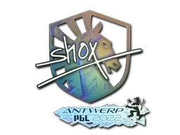 Sticker | shox (Holo) | Antwerp 2022