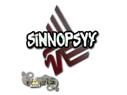 Sticker | sinnopsyy (Glitter) | Paris 2023