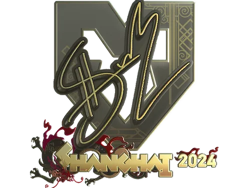 Sticker | siuhy (Gold) | Shanghai 2024