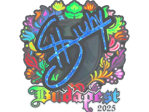 Sticker | siuhy (Holo) | Budapest 2025