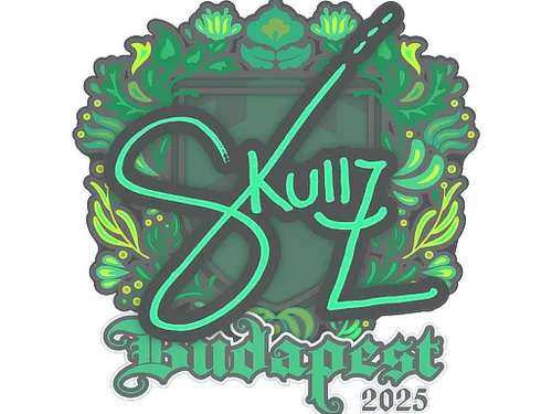 Sticker | skullz | Budapest 2025