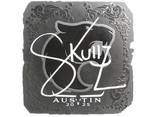 Sticker | skullz (Foil) | Austin 2025