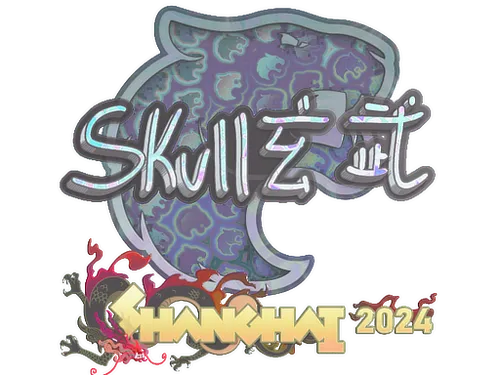 Sticker | skullz (Holo) | Shanghai 2024