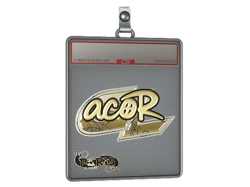 Sticker Slab | acoR (Gold) | Paris 2023