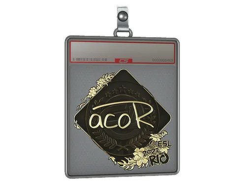Sticker Slab | acoR (Gold) | Rio 2022