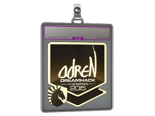 Sticker Slab | adreN (Gold) | Cluj-Napoca 2015