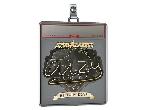 Sticker Slab | aizy (Gold) | Berlin 2019