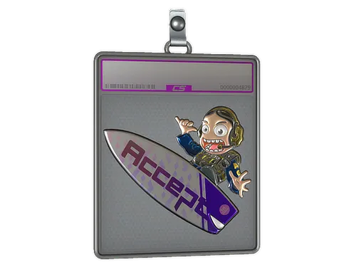 Sticker Slab | Akihabara Accept Surf Ava (Foil)