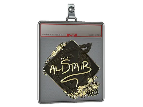 Sticker Slab | aliStair (Gold) | Rio 2022