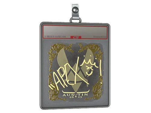 Sticker Slab | apEX (Gold) | Austin 2025